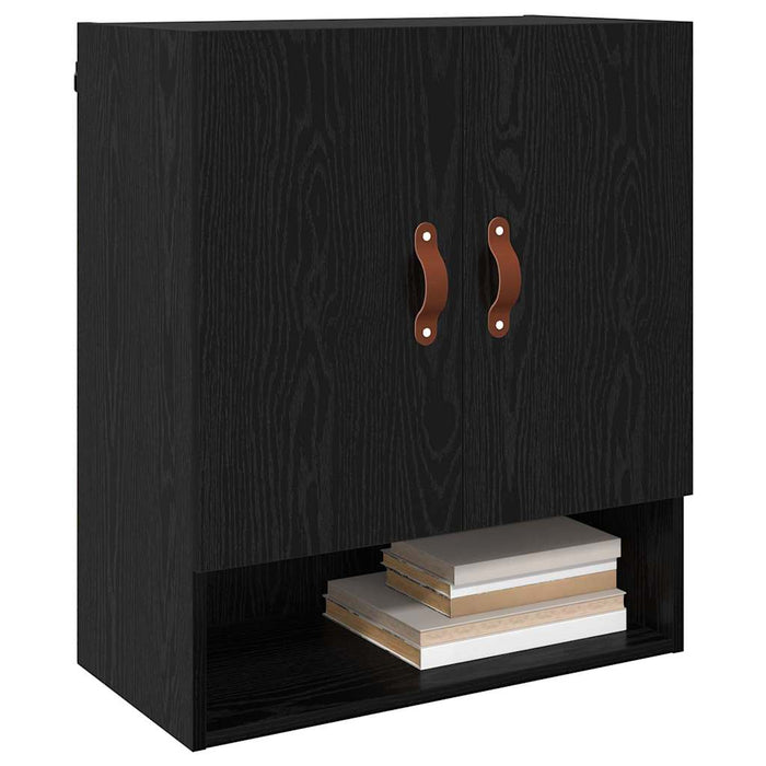 Dulap de perete Stejar negru 60 x 31 x 70 cm Lemn compozit - WALTI WALTI