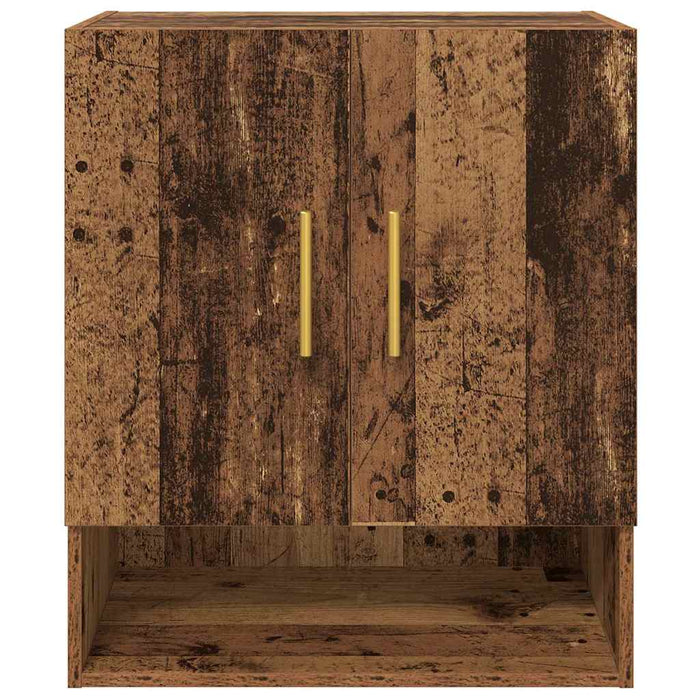 Dulap de perete Lemn vechi 60 x 31 x 70 cm Lemn compozit - WALTI WALTI