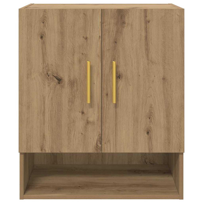 Dulap de perete stejar artizanal 60 x 31 x 70 cm Lemn compozit - WALTI WALTI