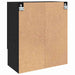 Dulap montat pe perete Pe perete Stejar Negru 60 x 31 x 70 cm - WALTI WALTI