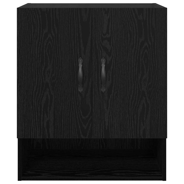 Dulap montat pe perete Pe perete Stejar Negru 60 x 31 x 70 cm - WALTI WALTI