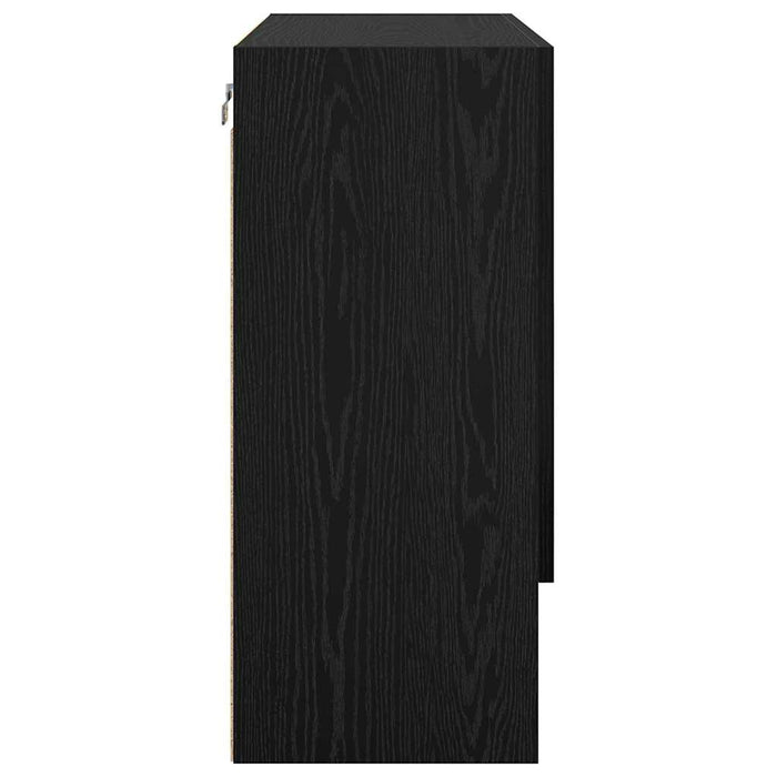 Dulap montat pe perete Pe perete Stejar Negru 60 x 31 x 70 cm - WALTI WALTI