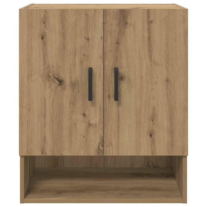 Dulap de perete stejar artizanal 60 x 31 x 70 cm Lemn compozit - WALTI WALTI