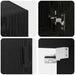 Dulap de perete Stejar negru 60 x 31 x 70 cm Lemn compozit - WALTI WALTI
