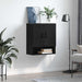 Dulap de perete Stejar negru 60 x 31 x 70 cm Lemn compozit - WALTI WALTI