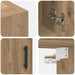 Dulap montat pe perete Stejar Artizanal 60 x 31 x 70 cm - WALTI WALTI