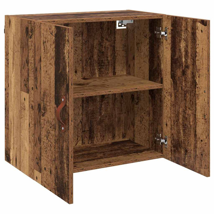Dulap de perete Lemn vechi 60 x 31 x 60 cm Lemn compozit - WALTI WALTI