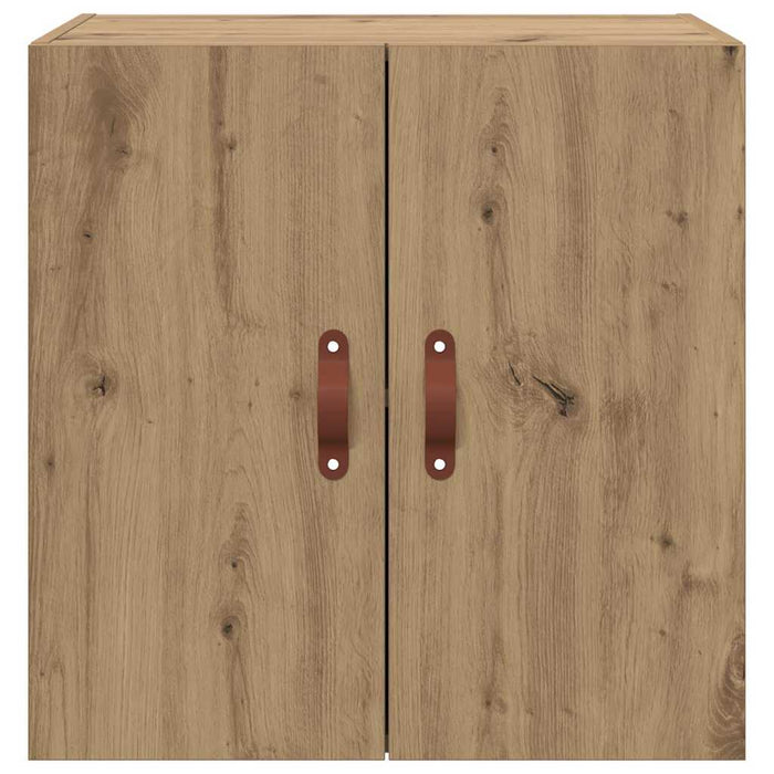 Dulap de perete stejar artizanal 60 x 31 x 60 cm Lemn compozit - WALTI WALTI