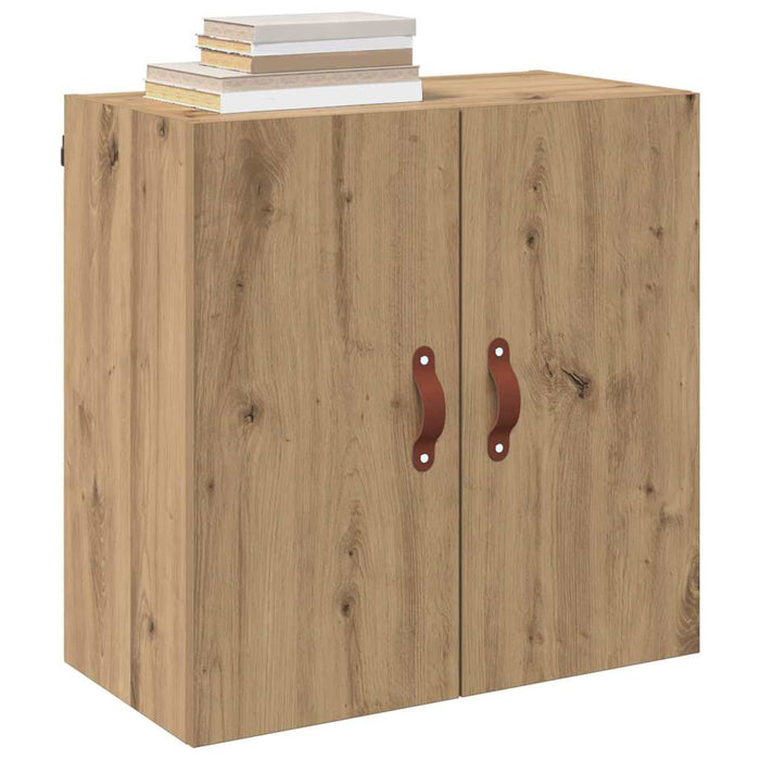 Dulap de perete stejar artizanal 60 x 31 x 60 cm Lemn compozit - WALTI WALTI
