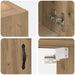 Dulap montat pe perete Stejar Artizanal 60 x 31 x 60 cm - WALTI WALTI
