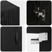 Dulap montat pe perete Pe perete Stejar Negru 60 x 31 x 60 cm - WALTI WALTI