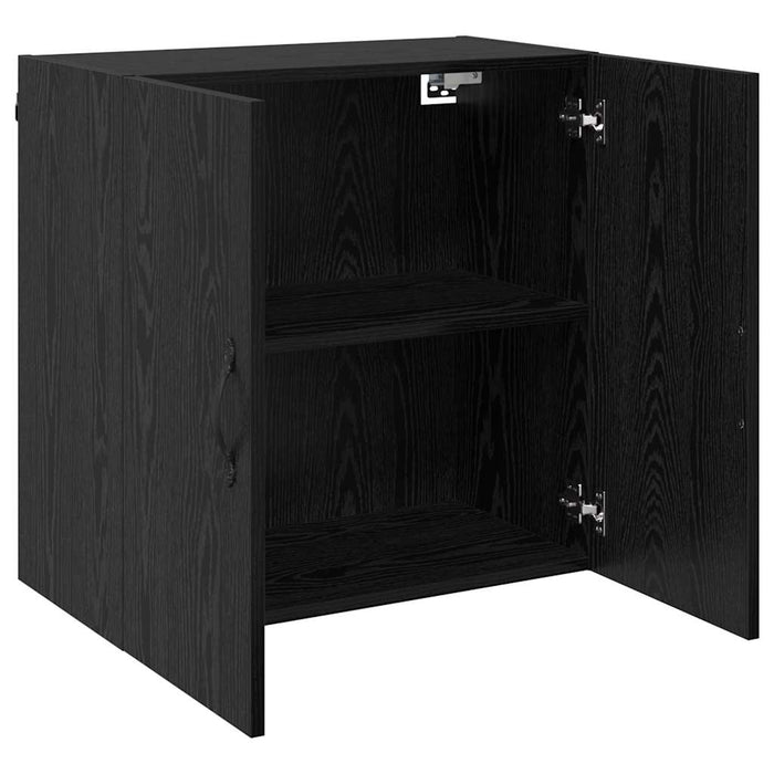 Dulap montat pe perete Pe perete Stejar Negru 60 x 31 x 60 cm - WALTI WALTI