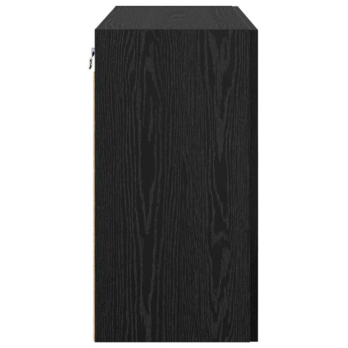 Dulap montat pe perete Pe perete Stejar Negru 60 x 31 x 60 cm - WALTI WALTI