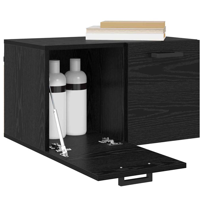 Dulap montat pe perete Pe perete Stejar Negru 60 x 36,5 x 35 cm - WALTI WALTI