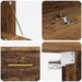 Dulap de perete Lemn vechi 80 x 36.5 x 35 cm Lemn compozit - WALTI WALTI