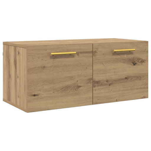 Dulap de perete Pe perete stejar artizanal 80 x 36.5 x 35 cm - WALTI WALTI