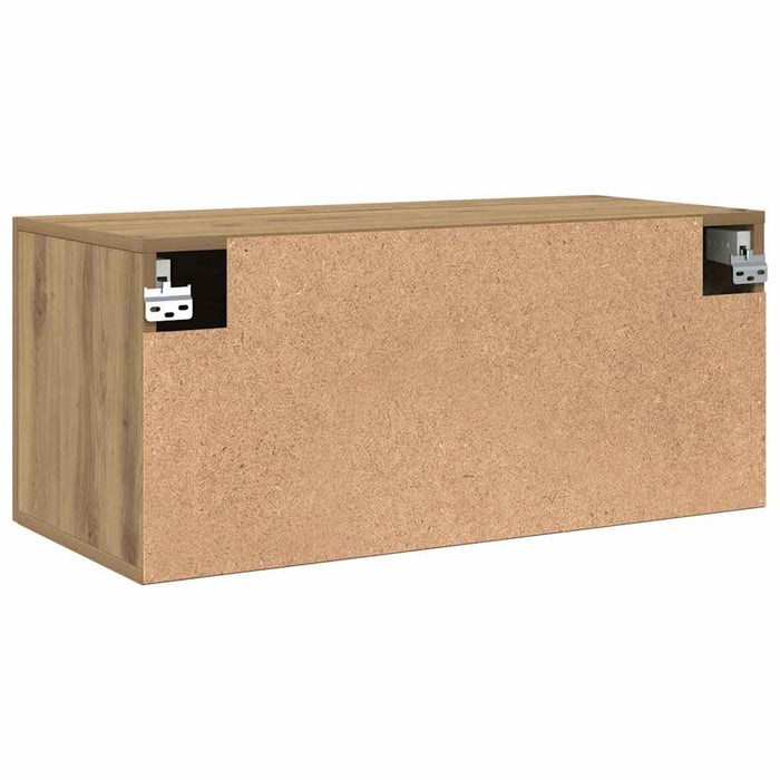 Dulap de perete Pe perete stejar artizanal 80 x 36.5 x 35 cm - WALTI WALTI