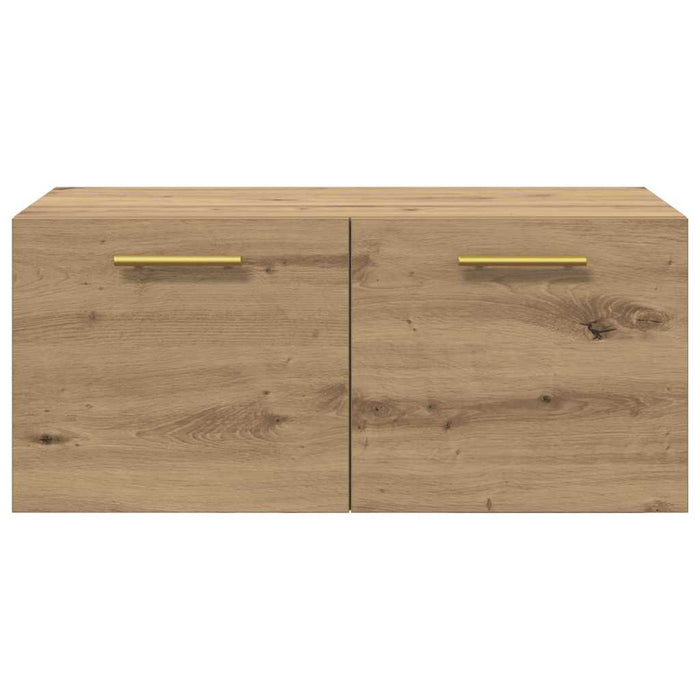 Dulap de perete Pe perete stejar artizanal 80 x 36.5 x 35 cm - WALTI WALTI