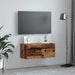Dulap de perete Lemn vechi 80 x 36.5 x 35 cm Lemn compozit - WALTI WALTI
