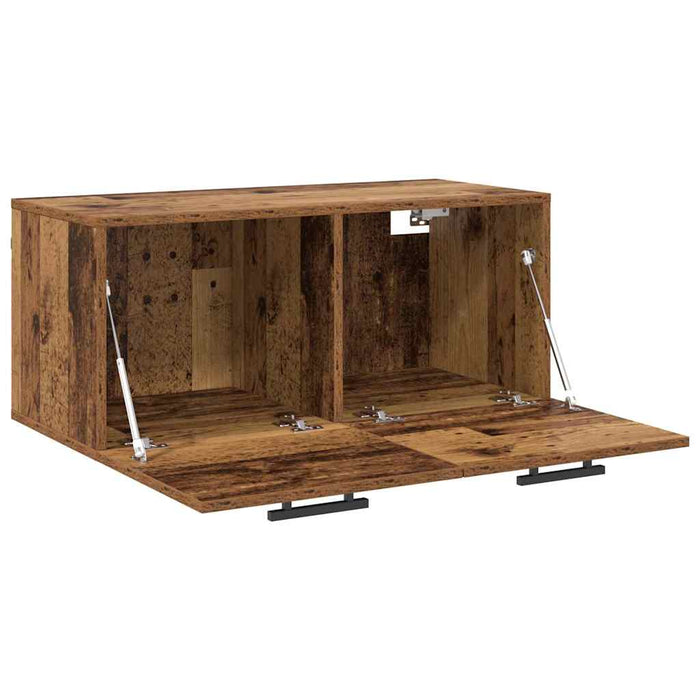 Dulap de perete Lemn vechi 80 x 36.5 x 35 cm Lemn compozit - WALTI WALTI