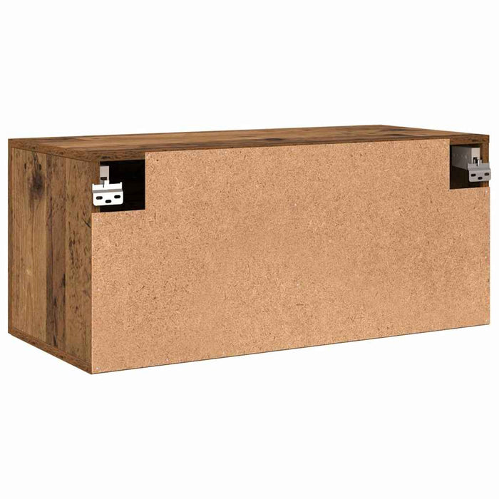 Dulap de perete Lemn vechi 80 x 36.5 x 35 cm Lemn compozit - WALTI WALTI