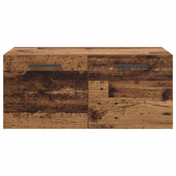 Dulap de perete Lemn vechi 80 x 36.5 x 35 cm Lemn compozit - WALTI WALTI