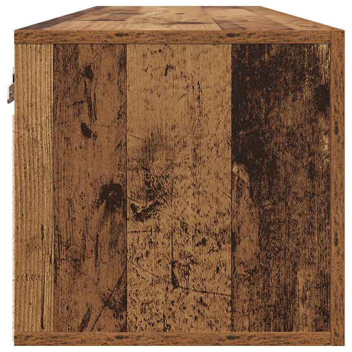 Dulap de perete Lemn vechi 80 x 36.5 x 35 cm Lemn compozit - WALTI WALTI