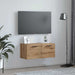 Dulap de perete Pe perete stejar artizanal 80 x 36.5 x 35 cm - WALTI WALTI