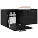 Dulap de perete Stejar negru 80 x 36.5 x 35 cm Lemn compozit - WALTI WALTI