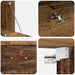 Dulap montat pe perete Pe perete Lemn vechi 100 x 36,5 x 35 cm - WALTI WALTI