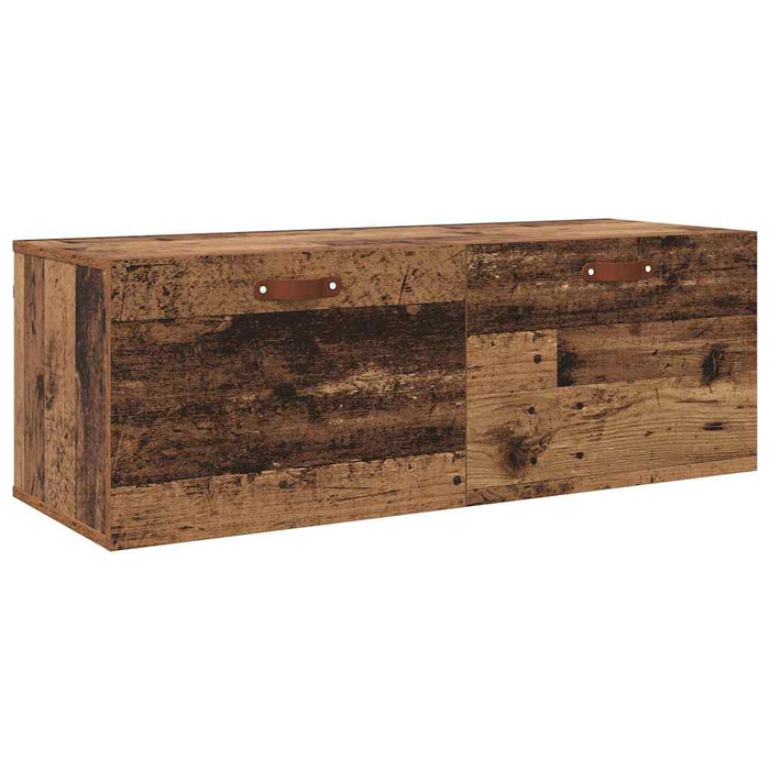 Dulap montat pe perete Pe perete Lemn vechi 100 x 36,5 x 35 cm - WALTI WALTI