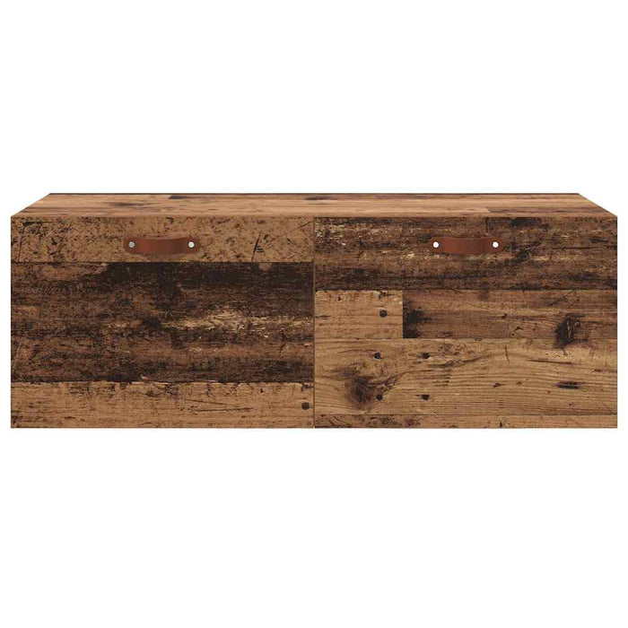 Dulap montat pe perete Pe perete Lemn vechi 100 x 36,5 x 35 cm - WALTI WALTI