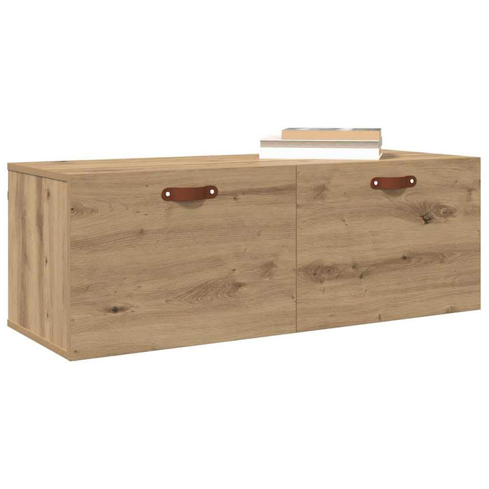 Dulap montat pe perete Stejar Artizanal 100 x 36,5 x 35 cm - WALTI WALTI