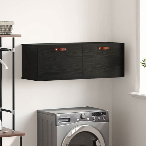 Dulap montat pe perete Stejar Negru 100 x 36,5 x 35 cm - WALTI WALTI