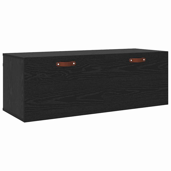 Dulap montat pe perete Stejar Negru 100 x 36,5 x 35 cm - WALTI WALTI