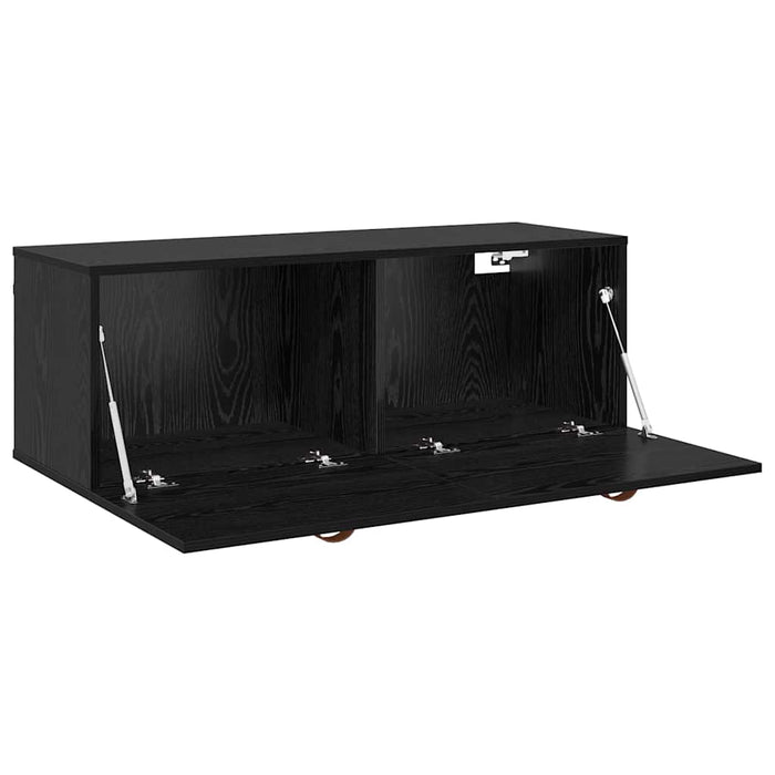 Dulap montat pe perete Stejar Negru 100 x 36,5 x 35 cm - WALTI WALTI