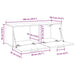 Dulap de perete Lemn vechi 100 x 36.5 x 35 cm Lemn compozit - WALTI WALTI