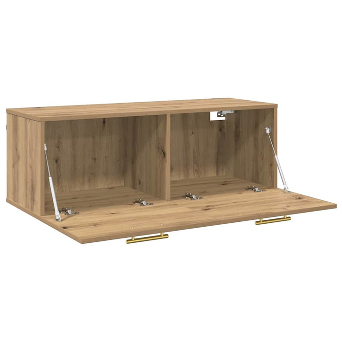 Dulap de perete Pe perete stejar artizanal 100 x 36.5 x 35 cm - WALTI WALTI