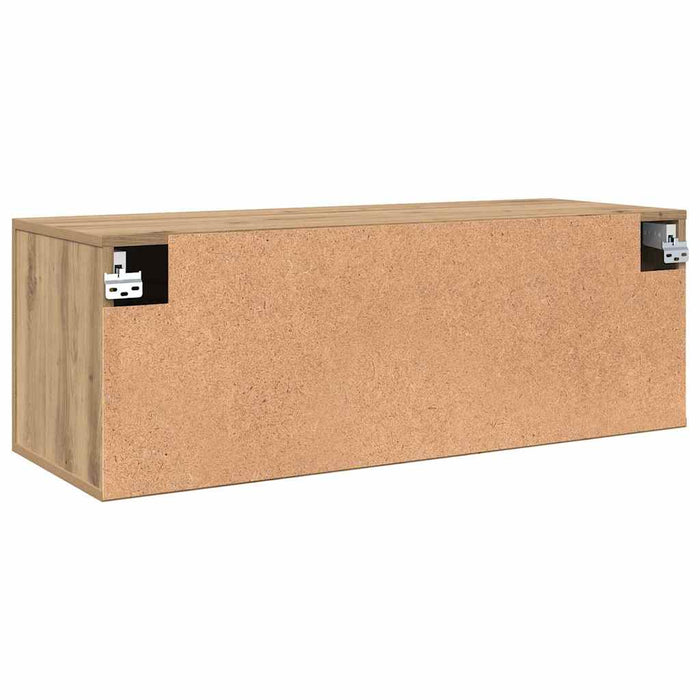 Dulap de perete Pe perete stejar artizanal 100 x 36.5 x 35 cm - WALTI WALTI