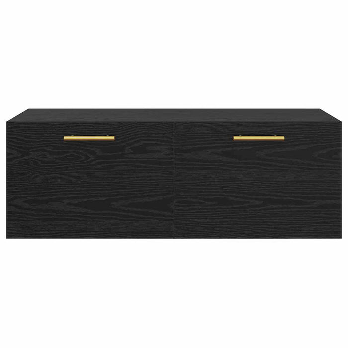 Dulap de perete Stejar negru 100 x 36.5 x 35 cm Lemn compozit - WALTI WALTI
