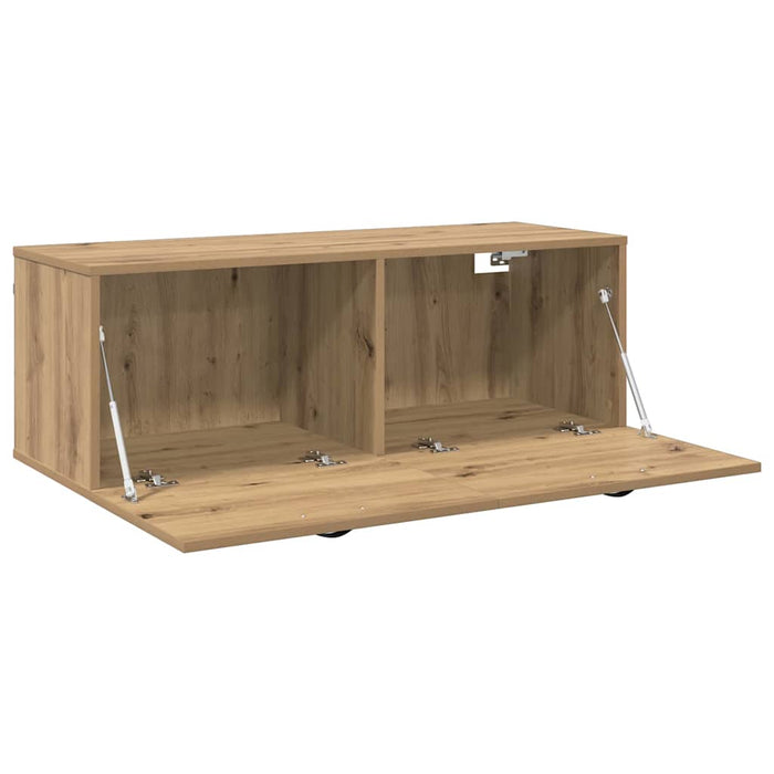 Dulap montat pe perete Stejar Artizanal 100 x 36,5 x 35 cm - WALTI WALTI