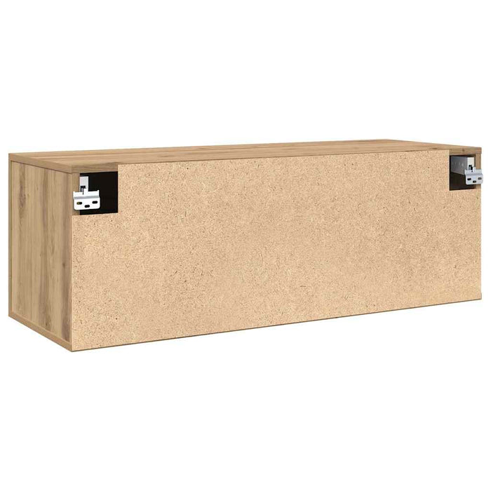 Dulap montat pe perete Stejar Artizanal 100 x 36,5 x 35 cm - WALTI WALTI
