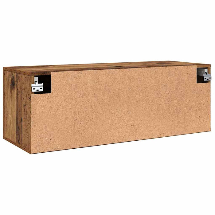 Dulap montat pe perete Pe perete Lemn vechi 100 x 36,5 x 35 cm - WALTI WALTI
