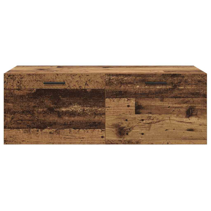 Dulap montat pe perete Pe perete Lemn vechi 100 x 36,5 x 35 cm - WALTI WALTI
