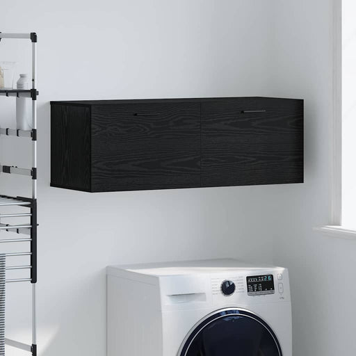 Dulap montat pe perete Stejar Negru 100 x 36,5 x 35 cm - WALTI WALTI