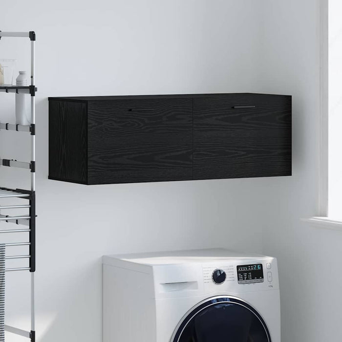 Dulap montat pe perete Stejar Negru 100 x 36,5 x 35 cm - WALTI WALTI