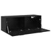 Dulap montat pe perete Stejar Negru 100 x 36,5 x 35 cm - WALTI WALTI