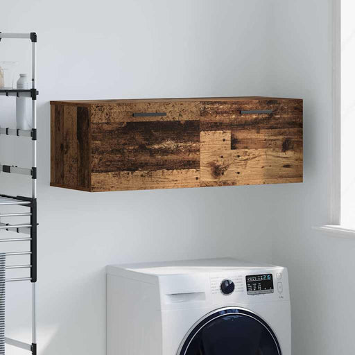 Dulap de perete Lemn vechi 100 x 36.5 x 35 cm Lemn compozit - WALTI WALTI