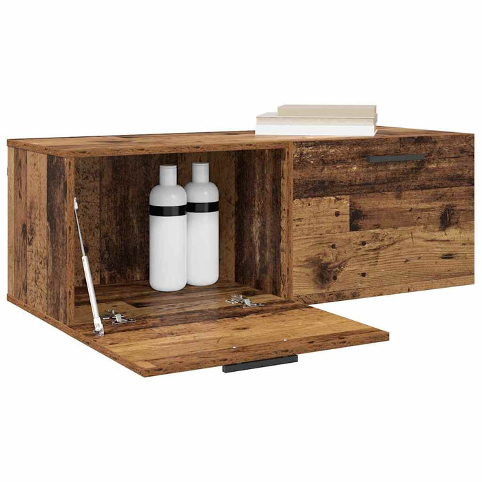 Dulap de perete Lemn vechi 100 x 36.5 x 35 cm Lemn compozit - WALTI WALTI