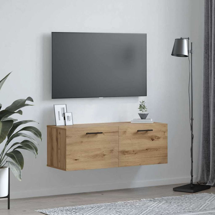 Dulap de perete Pe perete stejar artizanal 100 x 36.5 x 35 cm - WALTI WALTI